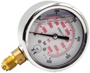 Hydraulický časový manometer 600 Bar 63 mm