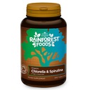 Chlorella Spirulina 300 tabliet 500 mg Rainforest Foods