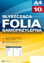 Samolepiaca fólia pre laserové tlačiarne Argo, transparentná A4 10a 434020