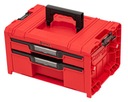 Qbrick System PRO 2.0 DRAWER 2 TOOLBOX EXPERT RED box so zásuvkami