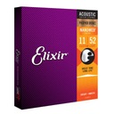 Elixír 16027 Nanoweb Phosphor Bronze 11-52