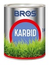 BROS EFEKTÍVNE NA KRTKY GRANULOVANÝ KARbid 1kg