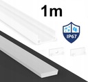 LED PROFIL DO KÚPEĽNE HERMETICKÝ VODEODOLNÝ P11-1 BIELY SET 1M