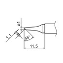 Hrot pre spájkovačky Hakko T12-BC1.5 s ohrievačom