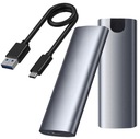 Adaptér krytu NVME M.2 USB 3.1 typu C SSD