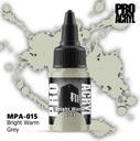 MONUMENT HOBBIES MPA-015 Pro Acrylic: Bright Warm Grey (22 ml)