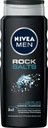 NIVEA MEN ROCKS SALTS 3v1 SPRCHOVÝ GÉL a ŠAMPÓN 500ml