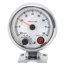 3,75 palcový tachometer 0-8000 ot./min 7 farieb