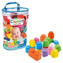 CLEMENTONI 20 BLOKOV NA POBYT V Púzdre SOFT SAFE CLEMMY 6m+