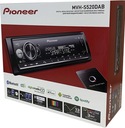 PIONEER MVH-S520DAB autorádio AUX USB MP3 DAB+ Bluetooth AKCIA!