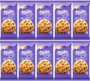 Krehké sušienky Milka XL Cookie Choco s čokoládou 184g x 10