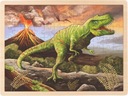 Drevené puzzle Dinosaurus T-Rex Goki