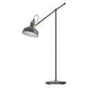 E27 Stojacia lampa ARTHUR 150 cm, tmavošedá