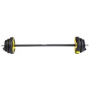 Body Pump Barbell + Závažie 20KG HMS