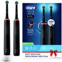 Elektrické zubné kefky Oral-B Pro 3 3900N Duo Black