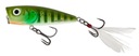 Salmo Rattlin Pop Floating Popper 7cm Green Gill