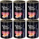 Dolina Noteci Premium pre mačky Losos 6x400g