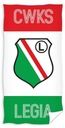 Uterák 70x140 pre fanúšikov Legia Warszawa CWKs