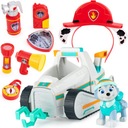 PAW PATROL EVEREST SNEŽNÝ MOBIL + OBLEČENIE MARSHALL