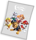 Veľká teplá deka 150x200 pre deti Paw patrol Paw