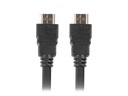 Kábel Lanberg CCS CA-HDMI-11CC-0050-BK (HDMI M - HDMI M; 5m; čierny)