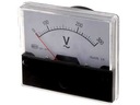 Panelový voltmeter do 300VAC 70 x 60 x 30 mm