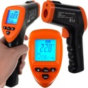 LASEROVÝ TEPLOMETER PYROMETTER -50 +550 °C LCD DISPLEJ + 2 BATÉRIE