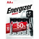 Batérie Energizer Max AA LR6 1,5 V (4)