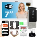 DIGITÁLNY videovrátnik 5TECH TWIN Wi-Fi Virgo One 82228C 2-WIRE DIN čítačka