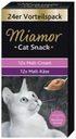 Miamor Snack Malt Cream and Malt-Kase 24x15g