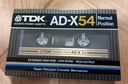 VIDEOKAZETA TDK AD-X 54