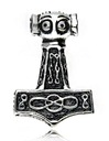 AMULET TALISMAN THOR'S hammer SILVER 925 #464