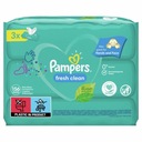 Pampers Fresh Clean vlhčené obrúsky 3x 52 kusov