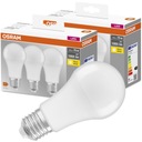 6x E27 A60 LED žiarovka 10W = 75W 2700K OSRAM 3PAK