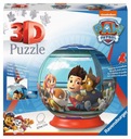 Puzzle 72 dielikov 3D gulička, Tlapková patrola