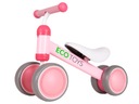 Cvičte mini balančný bicykel Pink ECOTOYS