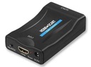 ADAPTÉR KONVERTOR HDMI NA SCART AV EURO FULL HD ADAPTÉR + NABÍJAČKA