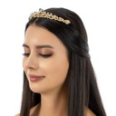 SVADOBNÁ dekorácia dámska korunka krištáľ TIARA DIADEM elegantná svadobná