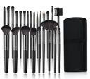 SADA PROFESIONÁLNYCH ŠTETEC NA MAKEUP 24 ks štetcov s CASE BLACK PRO