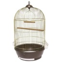 Panama Pet Cage pre vtáky 40x70 cm zlato/hnedá