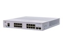 CISCO CBS350 SPRAVOVANÝ 16-PORTOVÝ GE 2X1G SFP