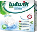 Ludwik tablety do umývačky riadu All In One 50ks ECO