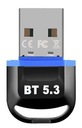 USB 5.3 BLUETOOTH PRIJÍMAČ ADAPTÉR PRE POČÍTAČ