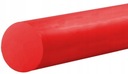 Polyamidový valec PA6-G.S.L. 60x1000mm červená