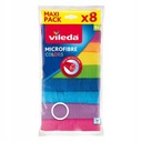 Vileda Microfibra Colors univerzálne utierky 8 ks