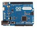 Doska konektorov Arduino Leonardo s mikrokontrolérom