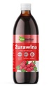 EkaMedica Cranberry Juice NFC bez cukru a bez konzervantov 500ml