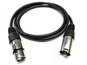 MIKROFÓNOVÝ KÁBEL 4m XLR XLR ACCU KÁBEL