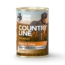 John Dog Country Line Králik Morčacie 12x400g