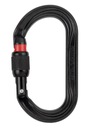 Karabína Petzl Oxan Screw Lock M72ASLN čierna